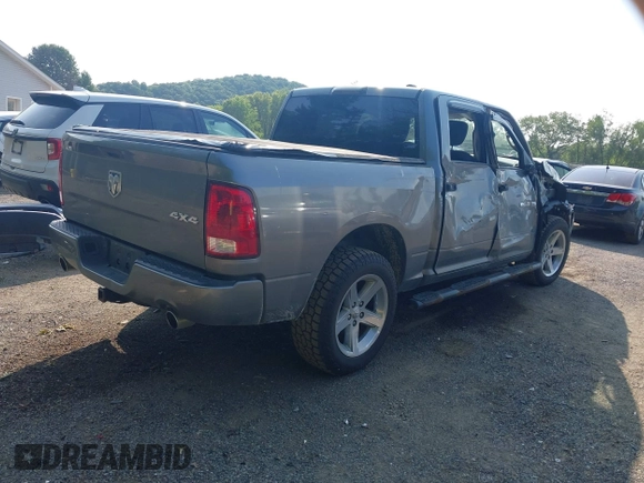 2012 Ram 1500 Express с VIN 1C6RD7KT6CS174599, выставлен на аукционе IAAI как лот 42367638 с пробегом 72 779 миль миль и . История ставок и продаж доступна на DreamBid. Изображение 4.