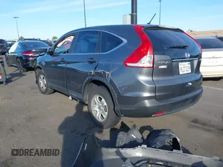2014 Honda CR-V LX with VIN 2HKRM4H35EH708515, listed as a IAAI auction lot 41610244 with Not Provided miles. Bid and sale history available at carsss.com. Image 3.