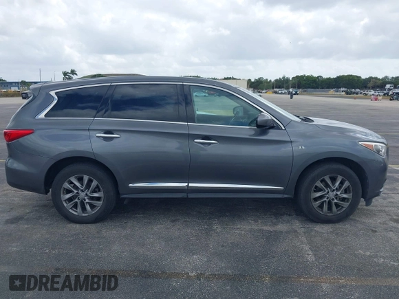 2015 Infiniti QX60 with VIN 5N1AL0MM6FC510817, listed as a IAAI auction lot 41890968 with 179,917 mi miles. Bid and sale history available at carsss.com. Image 13.