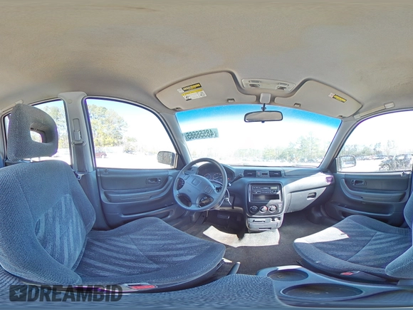 2000 Honda CR-V LX with VIN JHLRD1840YC033134, listed as a Copart auction lot 48556665 with 202,774 mi miles and Salvage Title. Bid and sale history available at carsss.com. Image 13.