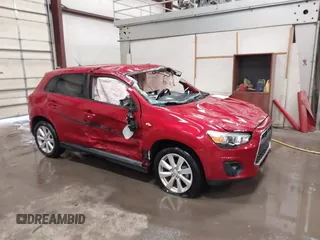2015 Mitsubishi Outlander Sport 2.4 ES with VIN 4A4AR3AW9FE030245, listed as a IAAI auction lot 41682313 with 35,621 mi miles. Bid and sale history available at carsss.com. Image 1.