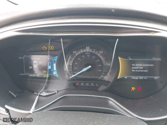 2018 Ford Fusion Hybrid SE with VIN 3FA6P0LU9JR286359, listed as a IAAI auction lot 41973064 with 145,267 mi miles. Bid and sale history available at carsss.com. Image 7.