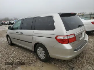 2006 Honda Odyssey LX with VIN 5FNRL38236B112565, listed as a Copart auction lot 43385965 with 118,946 mi miles and Salvage Title. Bid and sale history available at carsss.com. Image 2.