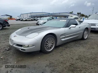 2004 Chevrolet Corvette with VIN 1G1YY22G045133506, listed as a Copart auction lot 48491135 with 54,293 mi miles and Salvage Title. Bid and sale history available at carsss.com. Image 1.