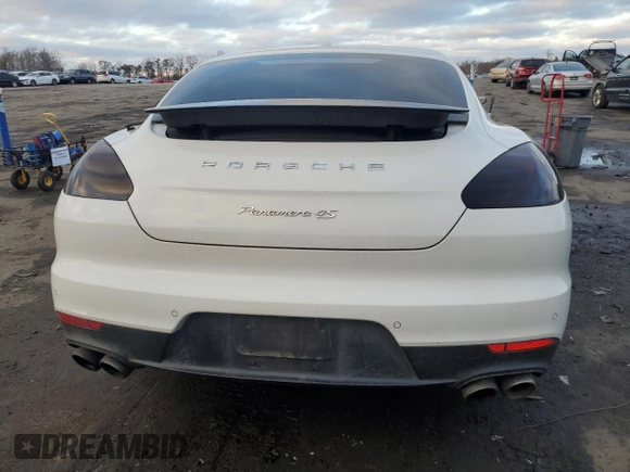 2014 Porsche Panamera 4S Executive with VIN WP0BB2A7XEL062036, listed as a Copart auction lot 83181694 with 125,061 mi miles and Salvage Title. Bid and sale history available at DreamBid. Image 6.