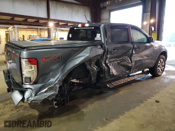 2023 Ford Ranger XL with VIN 1FTER4FH3PLE34602, listed as a Copart auction lot 56864085 with 17,666 mi miles and Salvage title. Bid and sale history available at DreamBid. Image 3.