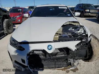 2023 BMW i4 eDrive40 with VIN WBY73AW0XPFR29122, listed as a Copart auction lot 80804373 with 1,582 mi miles. Bid and sale history available at carsss.com. Image 5.