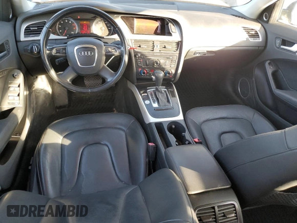 2012 Audi A4 2.0T Premium Plus with VIN WAUEFAFL0CA119710, listed as a Copart auction lot 47416745 with 124,693 mi miles and Salvage Title. Bid and sale history available at carsss.com. Image 8.