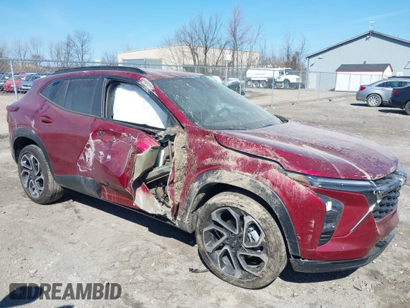 2024 Chevrolet Trax 2RS with VIN KL77LJE23RC079419, listed as a IAAI auction lot 41897294 with Not Provided miles and . Bid and sale history available at DreamBid. Image 6.
