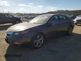 2013 Acura TL Advance z VIN 19UUA8F73DA002568, wystawiony jako Copart lot #46109655 z przebiegiem 86 443 mil mil oraz Szkoda całkowita • Salvage title. Historia ofert i sprzedaży dostępna na DreamBid. Obrazek 1.