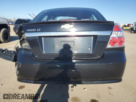 2011 Chevrolet Aveo 1LT z VIN KL1TD5DE3BB257379, wystawiony jako Copart lot #46844885 z przebiegiem Nie podano mil oraz Szkoda całkowita • Salvage title. Historia ofert i sprzedaży dostępna na DreamBid. Obrazek 6.