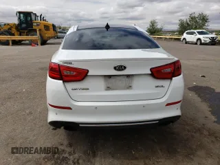 2014 Kia Optima SXL Turbo with VIN 5XXGR4A62EG284722, listed as a Copart auction lot 56189035 with 183,914 mi miles and Salvage title. Bid and sale history available at DreamBid. Image 6.