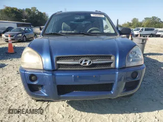 2008 Hyundai Tucson GLS with VIN KM8JM12B98U732348, listed as a Copart auction lot 75002864 with 180,088 mi miles and Salvage Title. Bid and sale history available at carsss.com. Image 5.