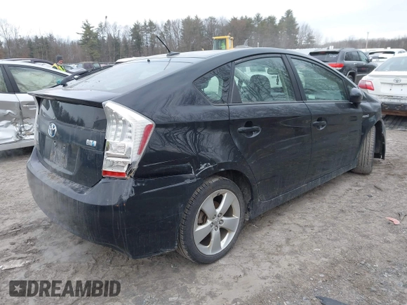 2010 Toyota Prius II with VIN JTDKN3DU9A0023156, listed as a IAAI auction lot 41253122 with 195,810 mi miles. Bid and sale history available at carsss.com. Image 4.
