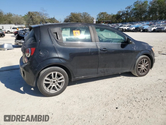 2014 Chevrolet Sonic LT with VIN 1G1JC6SB3E4195761, listed as a Copart auction lot 48679895 with 76,350 mi miles and Salvage Title. Bid and sale history available at carsss.com. Image 3.