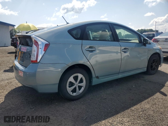 2014 Toyota Prius Four with VIN JTDKN3DU6E1846157, listed as a Copart auction lot 63703765 with 154,957 mi miles and Clean title. Bid and sale history available at DreamBid. Image 3.
