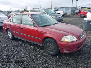 1998 Honda Civic LX with VIN 1HGEJ657XWL027209, listed as a IAAI auction lot 41669866 with 154,225 mi miles. Bid and sale history available at carsss.com. Image 1.