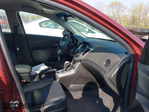 2012 Chevrolet Cruze 2LT with VIN 1G1PG5SC4C7320814, listed as a IAAI auction lot 42011754 with 112,485 mi miles and . Bid and sale history available at DreamBid. Image 5.