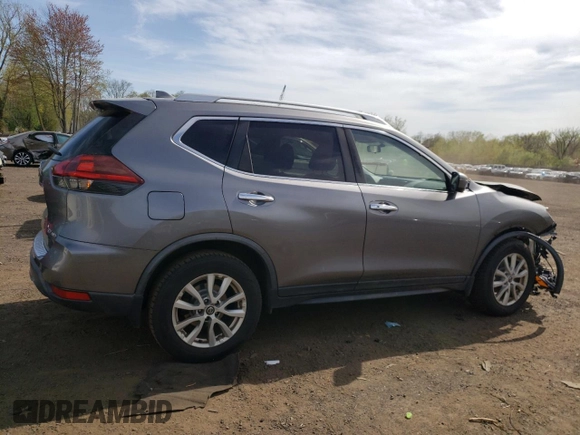 2018 Nissan Rogue SV with VIN KNMAT2MV6JP615917, listed as a Copart auction lot 54473945 with 141,941 mi miles and Salvage Title. Bid and sale history available at carsss.com. Image 3.
