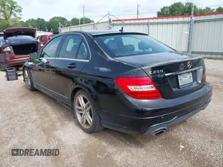2014 Mercedes-Benz C 250 Sport with VIN WDDGF4HB8EG207833, listed as a IAAI auction lot 42636422 with 90,555 mi miles and . Bid and sale history available at DreamBid. Image 3.