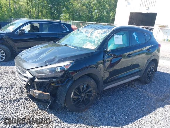 2017 Hyundai Tucson SE with VIN KM8J3CA41HU403662, listed as a IAAI auction lot 39867347 with 151,980 mi miles. Bid and sale history available at carsss.com. Image 2.