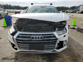 2020 Audi Q5 Premium with VIN WA1ANAFY4L2054851, listed as a Copart auction lot 45756995 with 114,212 mi miles and Salvage Title. Bid and sale history available at carsss.com. Image 5.