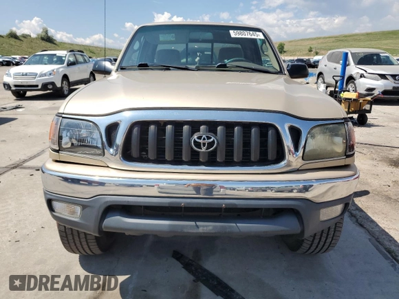 2002 Toyota Tacoma PreRunner with VIN 5TESM92N52Z087438, listed as a Copart auction lot 59807645 with 169,002 mi miles and Salvage title. Bid and sale history available at DreamBid. Image 5.