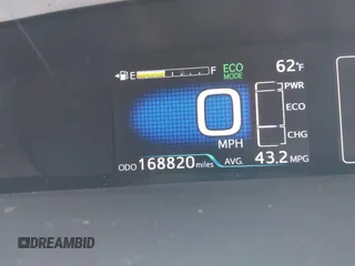 2016 Toyota Prius Four with VIN JTDKARFU8G3015083, listed as a IAAI auction lot 42191765 with 168,820 mi miles and . Bid and sale history available at DreamBid. Image 15.
