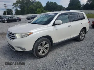 2012 Toyota Highlander Limited с VIN 5TDYK3EH6CS084341, выставлен на аукционе Copart как лот 63105265 с пробегом 152 868 миль миль и Списание • Salvage title. История ставок и продаж доступна на DreamBid. Изображение 1.