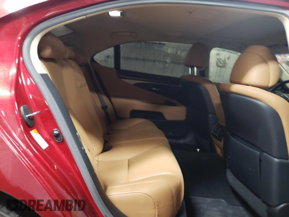 2015 Lexus LS 460 L with VIN JTHGL5EF2F5055740, listed as a Copart auction lot 46279815 with 84,629 mi miles and Salvage title. Bid and sale history available at DreamBid. Image 10.