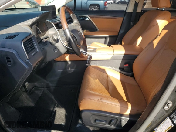 2022 Lexus RX with VIN JTJHZKEA2N2027232, listed as a Copart auction lot 42643925 with 42,593 mi miles and Salvage Title. Bid and sale history available at carsss.com. Image 7.