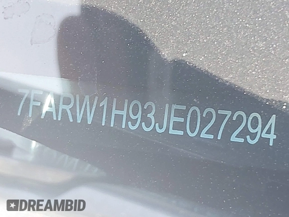 2018 Honda CR-V Touring with VIN 7FARW1H93JE027294, listed as a IAAI auction lot 41903484 with 80,999 mi miles and . Bid and sale history available at DreamBid. Image 9.
