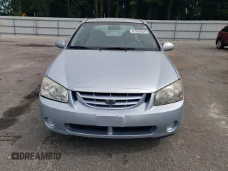 2006 Kia Spectra EX with VIN KNAFE121165250136, listed as a Copart auction lot 67966364 with 105,067 mi miles and Clean Title. Bid and sale history available at carsss.com. Image 5.