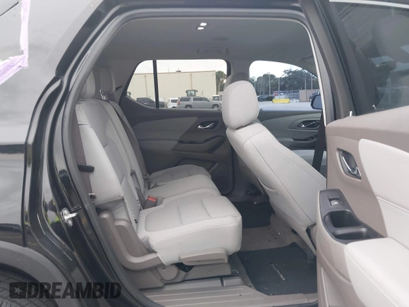2018 Chevrolet Traverse LT Cloth with VIN 1GNERGKW2JJ119838, listed as a IAAI auction lot 42193729 with 31,312 mi miles and . Bid and sale history available at DreamBid. Image 8.
