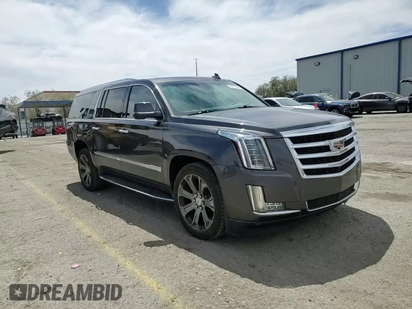 2015 Cadillac Escalade ESV Luxury with VIN 1GYS4SKJ3FR646095, listed as a Copart auction lot 52110345 with 89,818 mi miles and Salvage title. Bid and sale history available at DreamBid. Image 14.