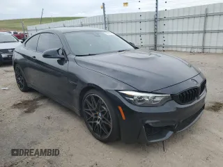 2020 BMW M4 with VIN WBS4Y9C08LFJ20794, listed as a Copart auction lot 59330834 with 20,924 mi miles and Salvage Title. Bid and sale history available at carsss.com. Image 4.