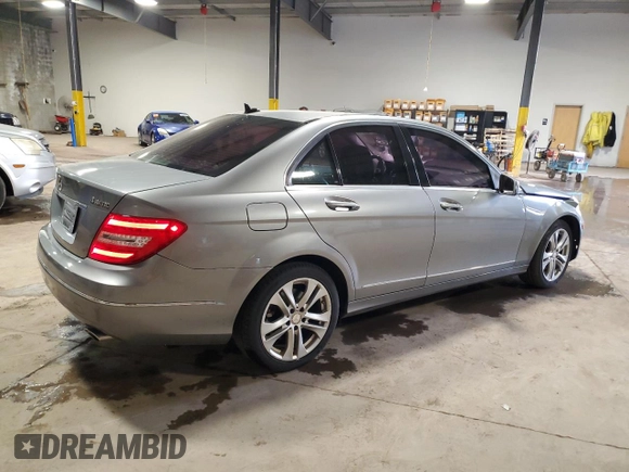 2013 Mercedes-Benz C 300 Sport with VIN WDDGF8AB1DR264797, listed as a Copart auction lot 60043465 with 64,249 mi miles and Salvage title. Bid and sale history available at DreamBid. Image 3.