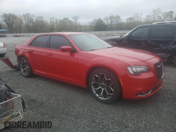 2015 Chrysler 300 with VIN 2C3CCABG0FH903844, listed as a Copart auction lot 51225115 with 103,731 mi miles and Salvage Title. Bid and sale history available at carsss.com. Image 4.
