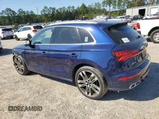 2018 Audi SQ5 Prestige with VIN WA1C4AFYXJ2013049, listed as a Copart auction lot 75816324 with 83,946 mi miles and Salvage Title. Bid and sale history available at DreamBid. Image 2.