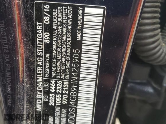 2017 Mercedes-Benz CLA 250 z VIN WDDSJ4GB9HN425905, wystawiony jako Copart lot #58306625 z przebiegiem 49 809 mil mil oraz Szkoda całkowita • Salvage title. Historia ofert i sprzedaży dostępna na DreamBid. Obrazek 13.