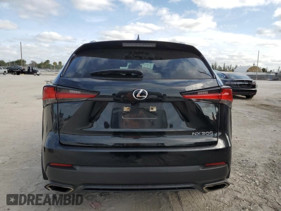 2021 Lexus NX with VIN JTJDARDZ5M5020617, listed as a Copart auction lot 51363724 with 34,352 mi miles and Salvage Title. Bid and sale history available at carsss.com. Image 6.