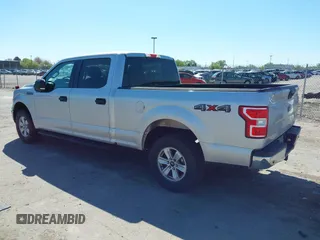 2018 Ford F-150 XL with VIN 1FTFW1EG8JKE52322, listed as a IAAI auction lot 42064789 with 159,365 mi miles. Bid and sale history available at carsss.com. Image 3.