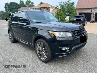 2016 Land Rover Range Rover Sport HSE with VIN SALWS2VF8GA562321, listed as a Copart auction lot 62429485 with 102,400 mi miles and Clean title. Bid and sale history available at DreamBid. Image 1.
