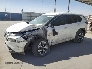 2022 Nissan Rogue SV with VIN 5N1BT3BB6NC708397, listed as a Copart auction lot 47824195 with 65,914 mi miles and Salvage Title. Bid and sale history available at DreamBid. Image 1.