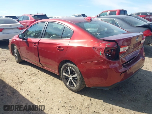2019 Subaru Impreza Premium with VIN 4S3GKAC65K3610248, listed as a IAAI auction lot 41674314 with 84,166 mi miles and . Bid and sale history available at DreamBid. Image 3.
