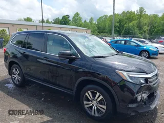2017 Honda Pilot EX-L z VIN 5FNYF6H67HB049027, wystawiony jako IAAI lot #42196224 z przebiegiem 105 229 mil mil oraz . Historia ofert i sprzedaży dostępna na DreamBid. Obrazek 1.
