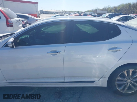 2015 Kia Optima SXL Turbo with VIN 5XXGR4A61FG428391, listed as a IAAI auction lot 41869452 with 63,130 mi miles and . Bid and sale history available at DreamBid. Image 14.