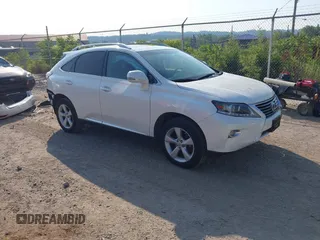 2015 Lexus RX 350 z VIN 2T2BK1BA1FC342405, wystawiony jako IAAI lot #42627895 z przebiegiem 85 744 mil mil oraz . Historia ofert i sprzedaży dostępna na DreamBid. Obrazek 1.