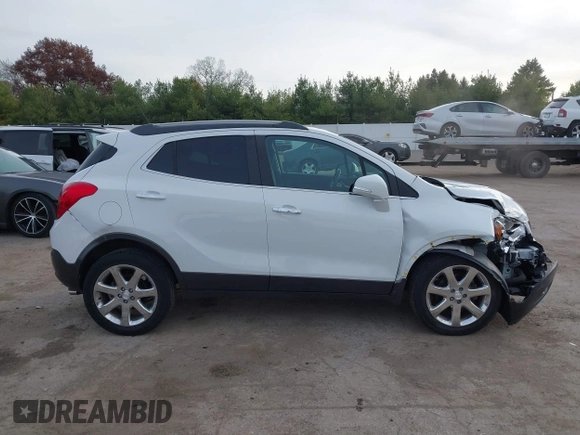 2016 Buick Encore Leather with VIN KL4CJGSB7GB612691, listed as a IAAI auction lot 40816773 with 49,278 mi miles and . Bid and sale history available at DreamBid. Image 13.