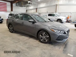 2023 Nissan Sentra SV with VIN 3N1AB8CV9PY286129, listed as a Copart auction lot 53492715 with 20,853 mi miles and Salvage Title. Bid and sale history available at DreamBid. Image 4.
